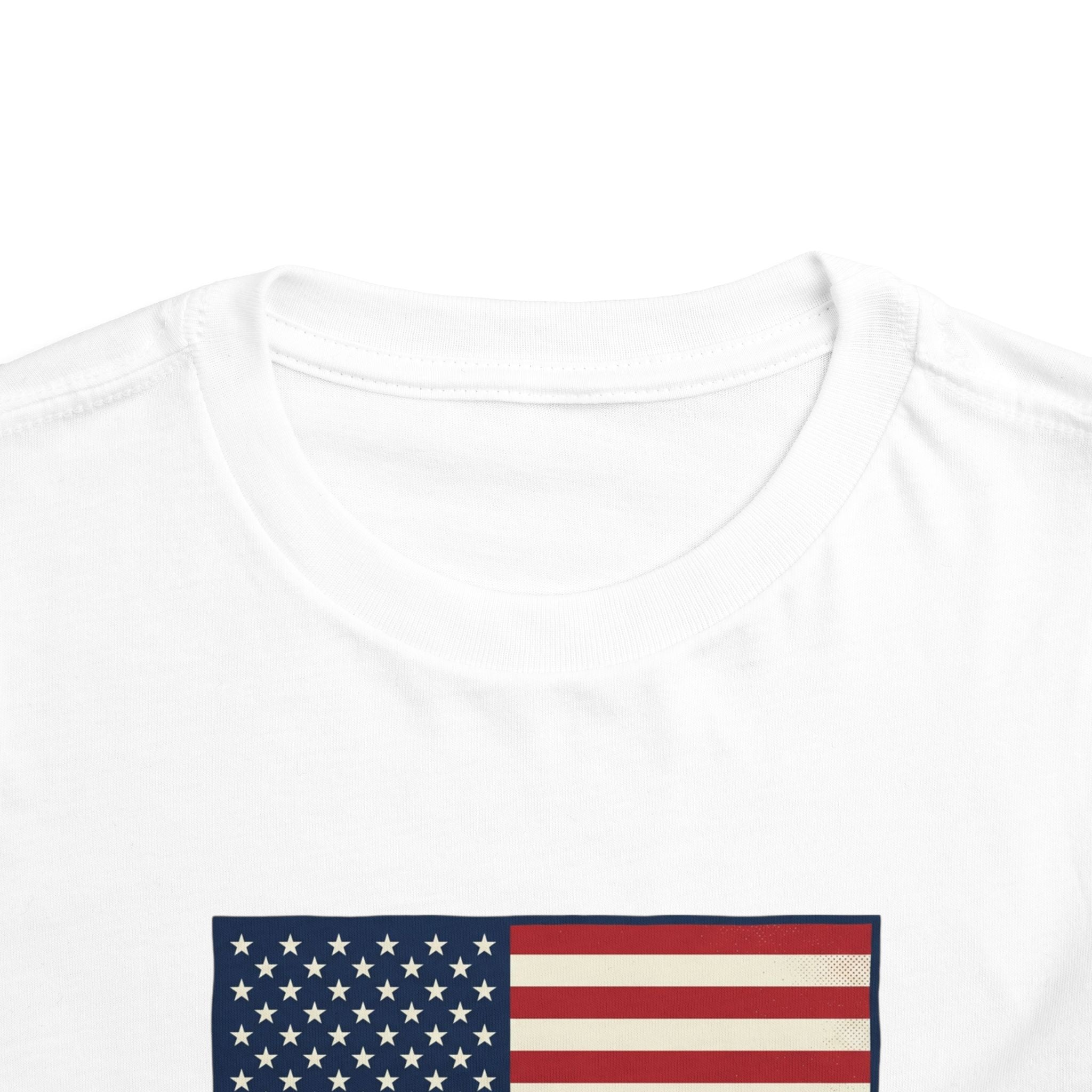 Toddler Tee — 1776–2026 Young Patriot American Flag 250th Anniversary